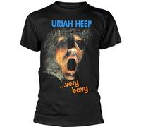 Uriah Heep - T-shirt "Very Eavy" pour homme/femme unie PH2138 (L) (Noir)