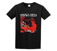 Uriah Heep The Magicians Birthday Rock Metal Harajuku Distressed Hip hop Cool Animal T-Shirt Black S