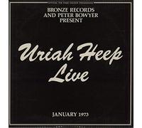 URIAH HEEP - URIAH HEEP LIVE VINYL DBLE LP[ISLD-1]1973 BRONZE RECORDS