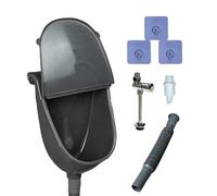 Urin À L'extérieur - Toilettes Murales | Diverteur D'urine Anti-odeur Avec Couvercle, Entonnoir De Pipi D'installation Facile, Salle De Restauration Portable Pour La Cour De Camping De Camping Hangar