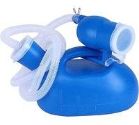 urinal, Bouteilles d'urine for hommes, pot portable, bouteille de pipi, 2000 ml, avec tube transparent 1,5 m, for maison, camping, voiture, voyage, calibre 6 cm