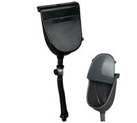 Urinal Homme Urinant urinaire sans eau Unité d'urinoirs en plastique anti-éclaboussures pour hommes avec une pipe pour toilettes toilettes Home Garden RV, gris