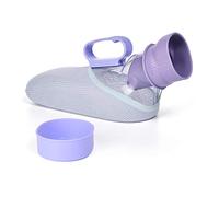 Urinal portable réutilisable pour hommes Urinoir for homme 1000 ml translucide 11 x 32 15 cm