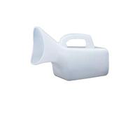 Urinal portable réutilisable pour hommes Urinoir for hommes et femmes avec couvercle blanc 1000 ml(Female)