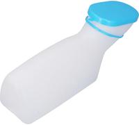 Urinal Spill Proof grande capacité étanche aux fuites pipi portable pour hôpital de voyage masculin féminin 1000 ml