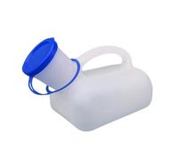 Urinales | Portable 1000 ml Travel Pee Bottle Boother Proof Femed Urinal avec entonnoir Bulk Achat PE Material avec interface | Unisexe à double urinoir pour les multiples de camping en voiture de 60