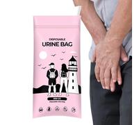Urine Bags for Men - Portable 900cc Urinary Collector,Portable Pee Bags,for Women Elderly Child Camping Hiking Backpacking Car Road Trip Bed Home