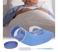 Urinoir anti-déversement for homme, bouteille d'urine for de 800 ml avec balance et brosse nettoyage, réutilisable, adapté à la maison, au camping-car