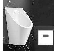 Urinoir automatique avec capteur anti-éclaboussures pour usage commercial et résidentiel