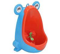 Urinoir D'apprentissage de la propreté pour Garçons, Urinoir Mural Debout en Forme de Grenouille Mignonne avec Cible de Visée et Ventouse, Entraîneur de Pipi pour Toilettes de