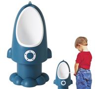 Urinoir d'apprentissage de la propreté, urinoir pour tout-petits, pot réglable anti-pulvérisation pour bébé avec forme de dessin animé amusante à suspendre/debout, facile à nettoyer, entraînement pou