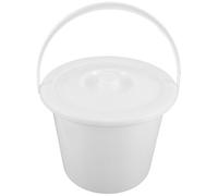 Urinoir de Chevet Gradué 3000ml avec Couvercle, Plastique Blanc | Récipient de 3000ml, Poignée Intégrée, Usage Maison ou Hôpital, pour Adultes et Hommes
