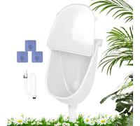 Urinoir de lavage avec couvercle - Urinoir mural avec système de boîtier de couvercle, toilettes à inverseur d'urine anti-déversement avec système de raccordement de tuyau | Luminaire Pour D