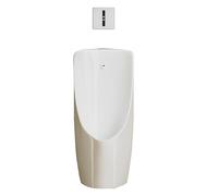 Urinoir De Toilette For Hommes,Urinoir Mural En Céramique,La Bouteille D'urine Masculine Ne Déborde Pas,Facile À Installer,Convient Aux Salles De Bains,Aux Hôtels(White,Flush-mounted C)