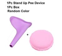 Urinoir De Voyage En Plein Air Pour Femme,Accessoire En Silicone Souple Ou Papier Jetable,Dispositif Portable Pour Uriner Debout,Aide À Faire Pipi,Gyh - Type 1pc Silicone Box