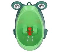 Urinoir d'entraînement de Pot Sonew, Urinoir d'entraînement de Pot de Grenouille Mignon fixé au Mur avec une Cible de Visée Amusante pour les Tout-petits Garçons (GREEN)