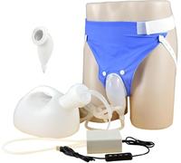 Urinoir électrique intelligent, pompe de démarrage et d'arrêt automatique, conception étanche au lit, facile à utiliser nettoyer, grande capacité 3000 ml(Men)