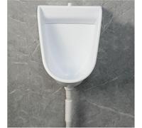 Urinoir en Plastique pour Hommes Toilettes Extérieures Urinoir Temporaire, Inverseur D’Urine Mural Urinoir sans Eau avec Tuyau, Toilette Mobile Urinaire Portable pour, Black, Urinal with Flush Valve