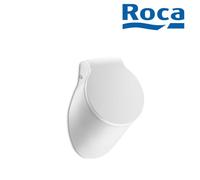 Urinoir en porcelaine avec alimentation encastrée par l'arrière et abattant blanc SPUN - ROCA A353148000
