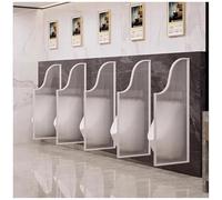 Urinoir en Verre trempé - Cloison de Toilette Murale pour hôtels, écoles et centres commerciaux - Séparateur pour Une intimité et Une hygiène accrues