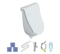 Urinoir Extérieur Pour Jardin - Dispositif Mural De Dérivation D’Urine Pour Usage Extérieur | Urinoir Étanche Avec Couvercle Anti-Débordement Pòur Garçon Homme Camping Jardin Terrasse Randonnée