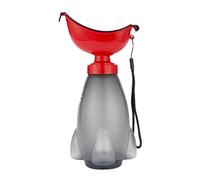 Urinoir féminin - 600 ml - Bouteille d'urine ergonomique anti-déversement, urinoir de voyage avec couvercle, entonnoir anti-déversement pour femme, dispositif d'urinoir ergonomique, haute capacité