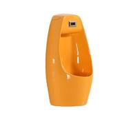 Urinoir for adultes à capteur, anti-débordement et anti-éclaboussures, convient aux salles de bains, hôtels et centres commerciaux.(Orange,Floor-mounted)