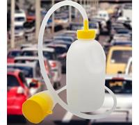 Urinoir for homme 1700 ml avec tuyau de 90 cm, bouteille d'urine anti-débordement for, réutilisable, adapté à la conduite longue distance et aux voyages en plein air