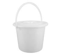 Urinoir Gradué 3000ml en Plastique Blanc avec Poignée et Couvercle