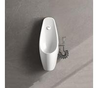 Urinoir mural à capteur automatique pour homme Design en céramique anti-déversement avec robinet pour salles de bains commerciales, hôtels, bars et toilettes publiques (capteur intégré)