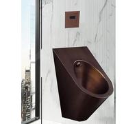 Urinoir mural commercial pour homme avec capteur - Urinoir de chasse automatique en acier inoxydable pour un drainage efficace, parfait pour les bars, les toilettes publiques et les zones à forte
