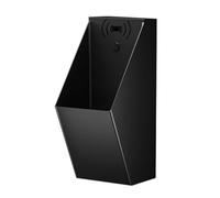 Urinoir mural en acier inoxydable 304 for homme, avec capteur automatique et kit de drainage, for salle bain, garage, bar Urinoir sanitaire(Svart)