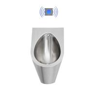 Urinoir mural en acier inoxydable 304 pour homme, chasse d'eau automatique, facile à installer pour usage public et extérieur, urinoir commercial pour toilettes