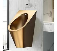 Urinoir mural en acier inoxydable avec capteur intelligent pour toilettes publiques dans les hôtels et les écoles