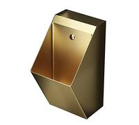 Urinoir Mural en Acier Inoxydable pour Homme, Accessoire de Salle de Bain avec Entonnoir pour urinoir à capteur Automatique pour Toilettes familiales, immeubles de Bureaux, Toilettes publiques, aérop