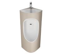 Urinoir mural en céramique avec lavabo intégré et robinet anti-déversement pour usage domestique et commercial Solution de salle de bain peu encombrante