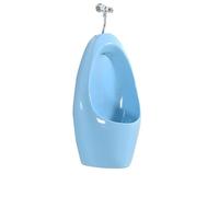 Urinoir Mural En Céramique For Homme,Anti-éclaboussures Et Anti-odeurs,Design Économe En Eau,Adapté Aux Salles De Bains,Hôtels,Centres Commerciaux Et Hôpitaux(Blue,Floor-mounted)