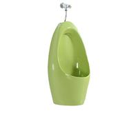 Urinoir Mural En Céramique For Homme,Anti-éclaboussures Et Anti-odeurs,Design Économe En Eau,Adapté Aux Salles De Bains,Hôtels,Centres Commerciaux Et Hôpitaux(Green,Floor-mounted)