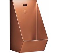 Urinoir mural for hommes avec robinet de chasse d'eau à capteur. Usage commercial. Convient aux salles de bains, hôtels, centres commerciaux et bars.(Rose)