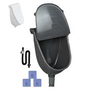 Urinoir Mural Homme | Urinoir de Salle de Bains À Vidage,Dévidoir D'Urine Anti-Renversement Avec Raccord Pour Toilette Salle de Bain