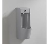 Urinoir mural pour homme - Urinoir en céramique anti-déversement pour toilettes commerciales et publiques - Design de lavage efficace pour des solutions hygiéniques et peu encombrantes