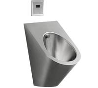 Urinoir mural pour hommes intelligents, urinoir mural haute efficacité en acier inoxydable, urinoir anti-débordement, toilettes verticales avec valve de chasse à capteur automatique,Primarycolor