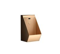 Urinoir mural professionnel en acier inoxydable 304 avec capteur automatique pour homme, avec protection contre les éclaboussures pour maison, bar, hôtel