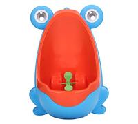 Urinoir Mural ZenithAir Frog pour Tout-Petits, avec Cible Amusante, pour l'apprentissage de la propreté des Enfants et des garçons. Solution de Toilettes Debout. (Bleue)