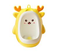 Urinoir portable à suspendre pour enfants et tout-petits - Motif dinosaure - Jaune