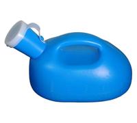 Urinoir portable for hommes avec couvercle anti-déversement Bouteilles d'urinoir for hommes for personnes âgées Patients alités Bouteille d'urine for une utilisation nocturne Conteneur de pipi(Blue)