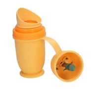 Urinoir Portable pour Enfants, Bouteille Pot Voyage à L'épreuve des Fuites pour Garçons Filles, Toilettes D'urgence en Tass, avec Entonnoir Doux, pour Camping Voitures (jaune