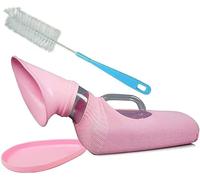 Urinoir portable pour femme - Collecteur d'urine avec couvercle - Bouteille d'urine pour incontinence féminine - 1200 ml - Idéal pour les personnes couchées ou à mouvements limités