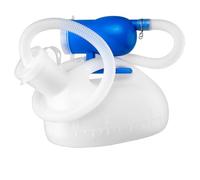 Urinoir portable pour homme - 2000 ml - Avec couvercle anti-fuite et tuyau de 180 cm - Pour hôpital, voiture, camping