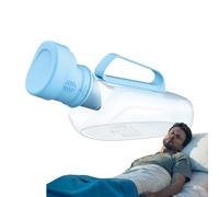 Urinoir portable pour homme - Bouteille de voyage anti-déversement de 1200 ml, dispositif collecteur anti-fuite, aide aux voyages d'hygiène | pour femmes, hommes, personnes âgées, disque